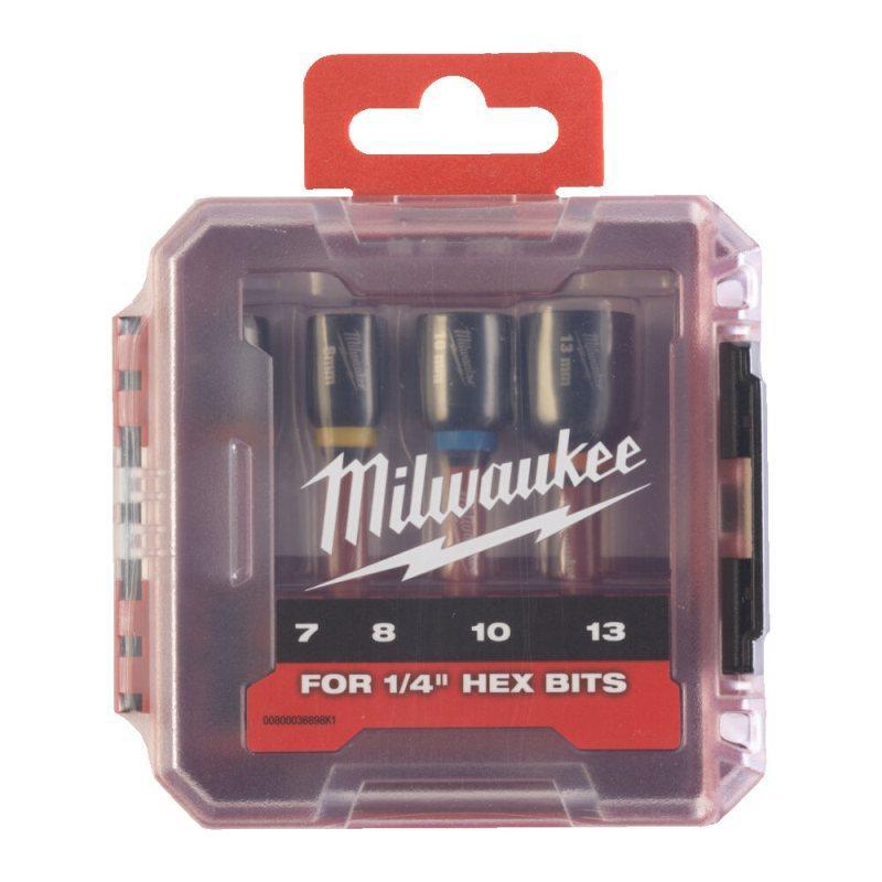 Picture of Milwaukee Impact Nut Driver 4pcs Set